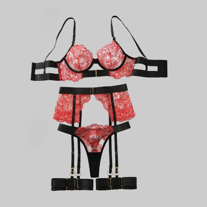 Romantic Lace Lingerie Set