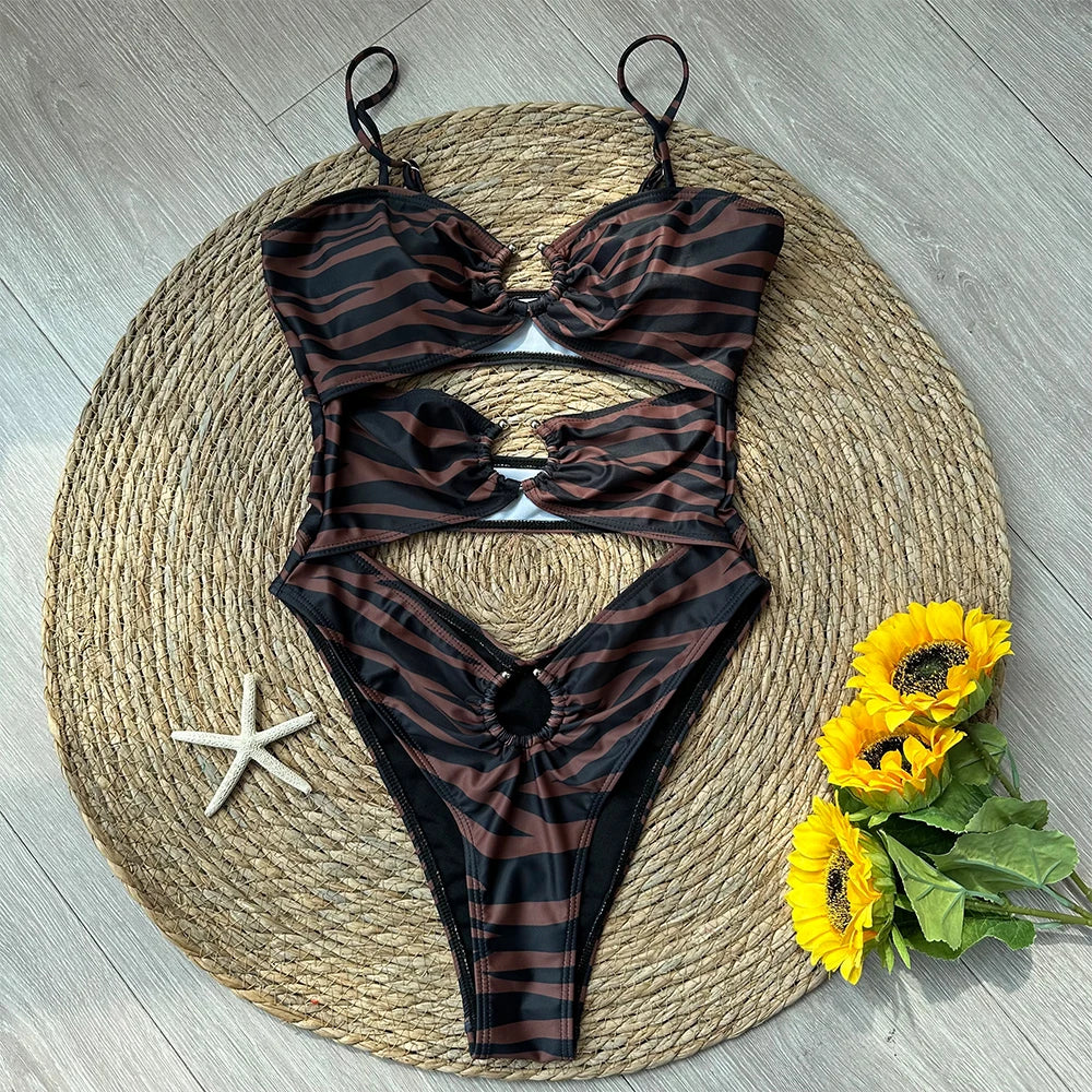 Elegant Monokini Beach