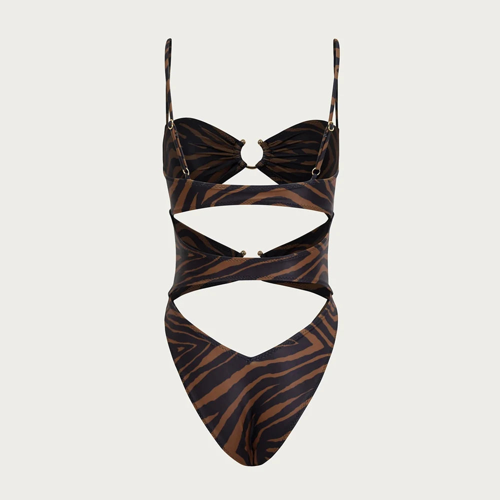 Elegant Monokini Beach