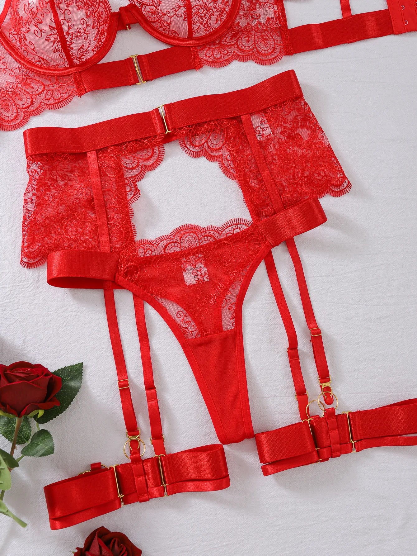 Romantic Lace Lingerie Set