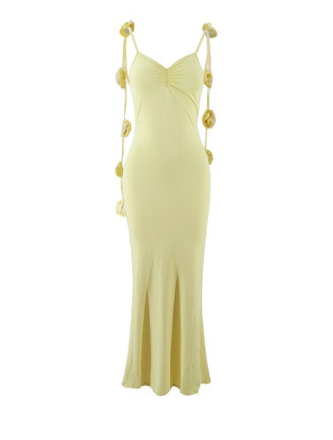 Scarlet Rose Backless Gown