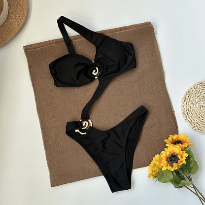 Elegant Backless Beachwear