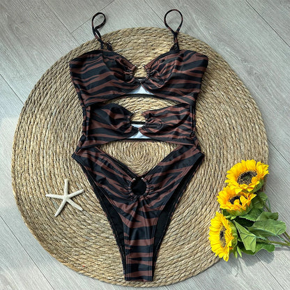 Elegant Monokini Beach