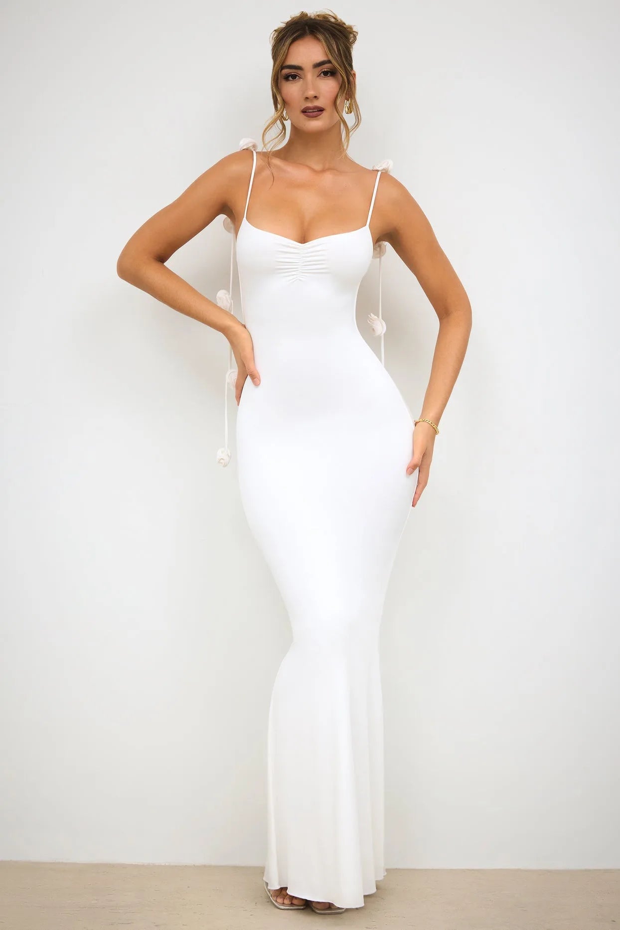 Scarlet Rose Backless Gown