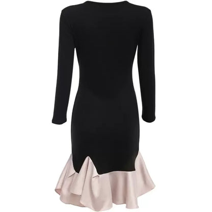 Chic Ruffle Party Dress